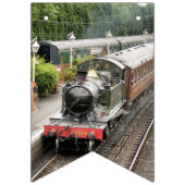 蒸気機関車 バンティングフラッグ (第1の旗)