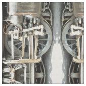 蒸気機関車 ファブリック (クローズアップ)