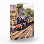 蒸気機関車 フォトブロック (左)