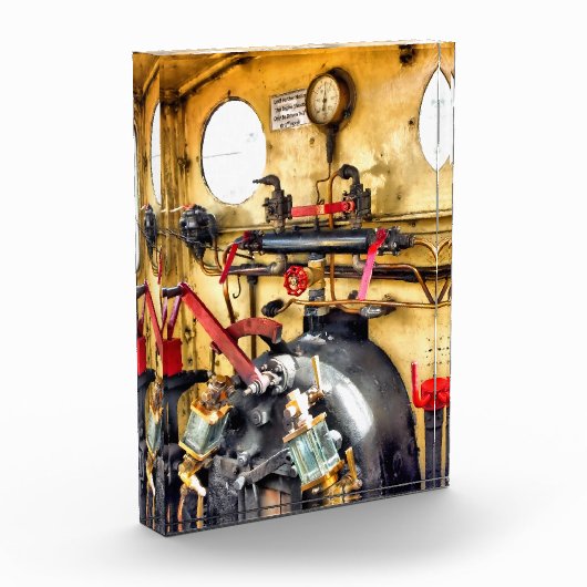 蒸気機関車 フォトブロック (左)