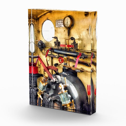 蒸気機関車 フォトブロック (右)