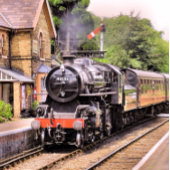 蒸気機関車 フォトブロック