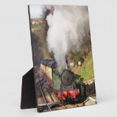 蒸気機関車 フォトプラーク (側面)