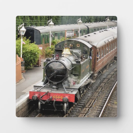 蒸気機関車 フォトプラーク (正面)
