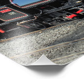 蒸気機関車 フォトプリント            (角)