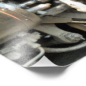 蒸気機関車 フォトプリント            (角)