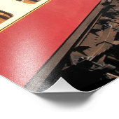 蒸気機関車 フォトプリント            (角)