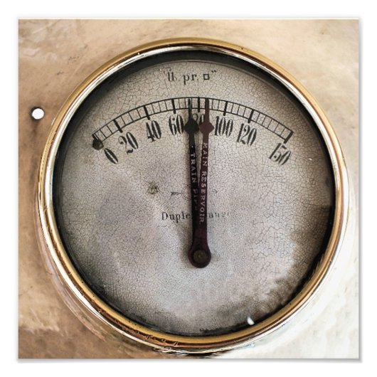 蒸気機関車 フォトプリント            (正面)