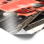 蒸気機関車 フォトプリント            (角)