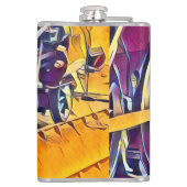 蒸気機関車 フラスク (裏面)