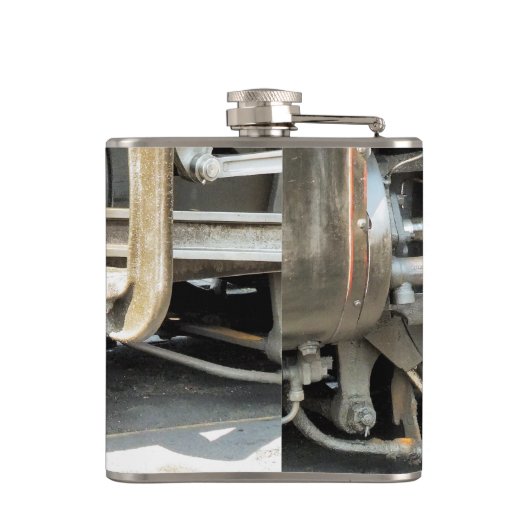 蒸気機関車 フラスク (裏面)