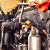 蒸気機関車 フラスク