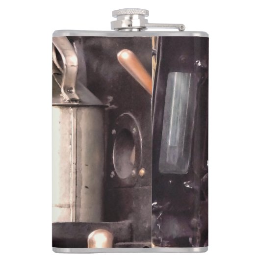 蒸気機関車 フラスク (裏面)