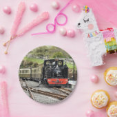 蒸気機関車 ペーパープレート (パーティー)