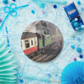 蒸気機関車 ペーパープレート (パーティー)