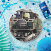 蒸気機関車 ペーパープレート (パーティー)