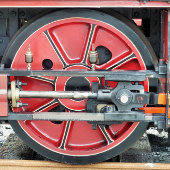 蒸気機関車 ペーパープレート