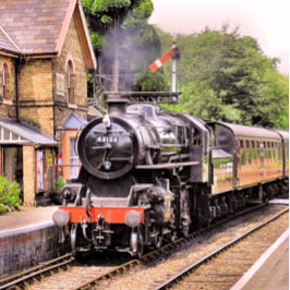 蒸気機関車 ペーパープレート