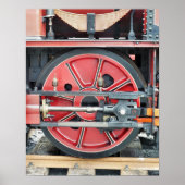蒸気機関車 ポスター (正面)