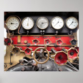 蒸気機関車 ポスター (正面)