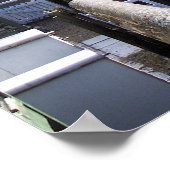 蒸気機関車 ポスター (角)