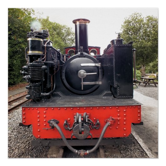 蒸気機関車 ポスター (正面)