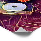 蒸気機関車 ポスター (角)