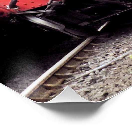 蒸気機関車 ポスター (コーナー)