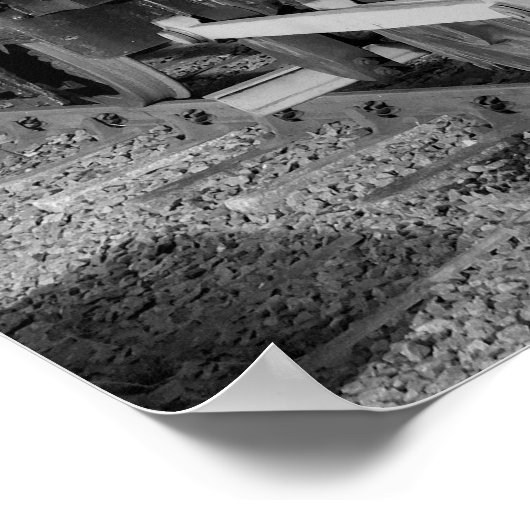 蒸気機関車 ポスター (角)