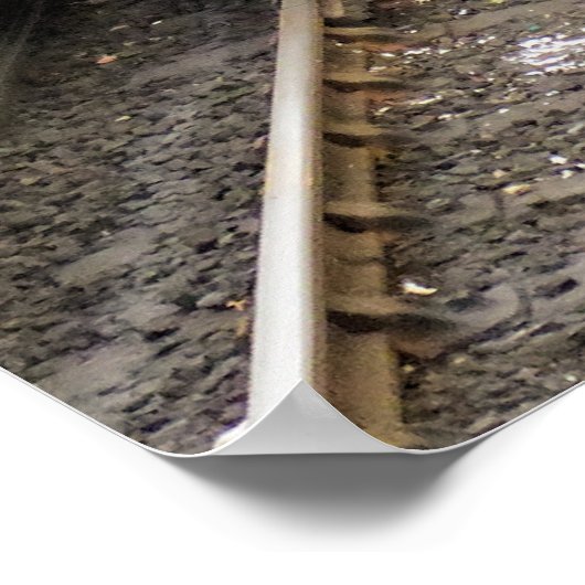 蒸気機関車 ポスター (角)