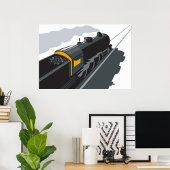 蒸気機関車 ポスター