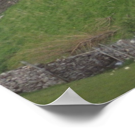 蒸気機関車 ポスター (角)