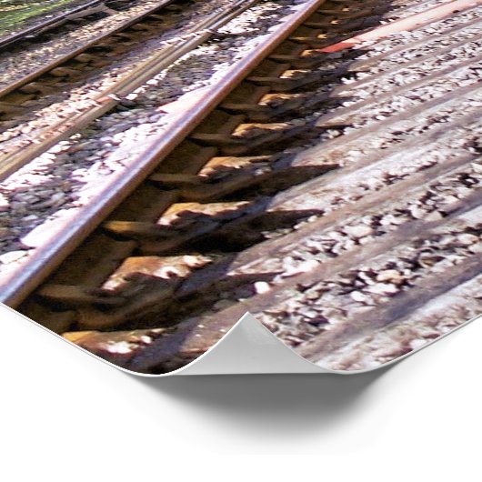 蒸気機関車 ポスター (角)