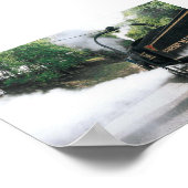 蒸気機関車 ポスター (角)