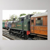 蒸気機関車 ポスター (正面)