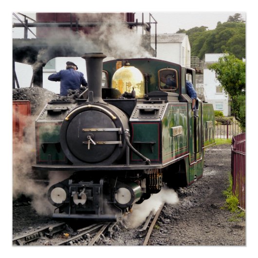 蒸気機関車 ポスター (正面)