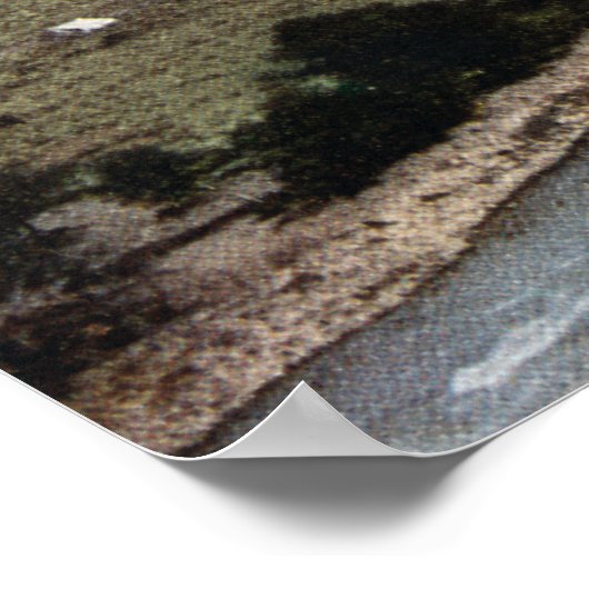 蒸気機関車 ポスター (角)