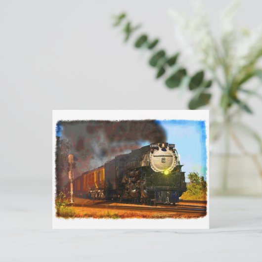 蒸気機関車 ポストカード (スタンド正面)