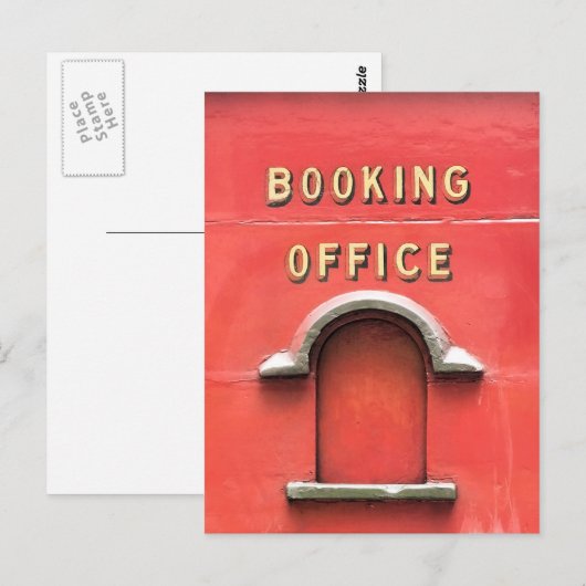 蒸気機関車 ポストカード (正面/裏面)