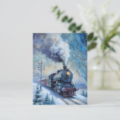 蒸気機関車 ポストカード (スタンド正面)