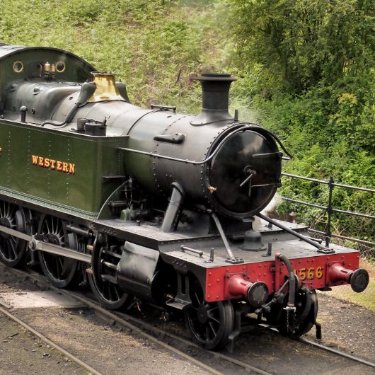 蒸気機関車 ポストカード