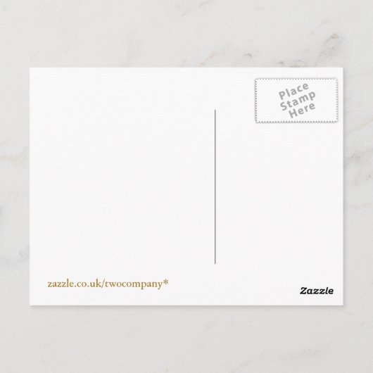 蒸気機関車 ポストカード (裏面)