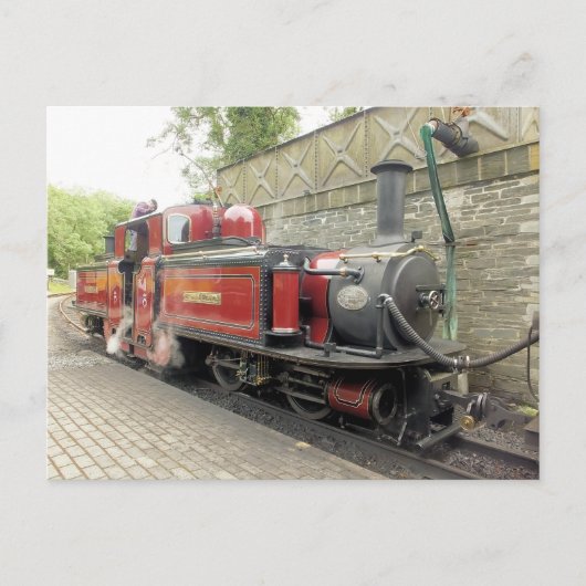 蒸気機関車 ポストカード (正面)