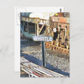 蒸気機関車 ポストカード (正面/裏面)