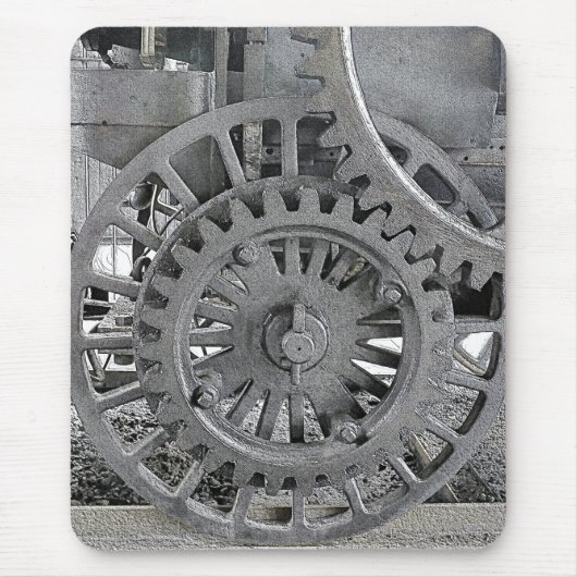 蒸気機関車 マウスパッド (正面)