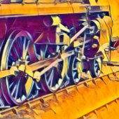 蒸気機関車 マウスパッド