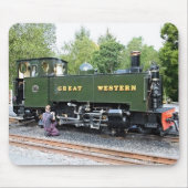 蒸気機関車 マウスパッド (正面)