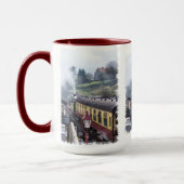 蒸気機関車 マグカップ (左)