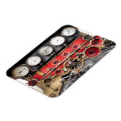 蒸気機関車 マグネット (左側)