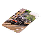 蒸気機関車 マグネット (左側)